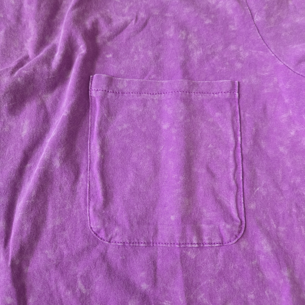 Purple T-Shirt Dress - Picture 3 of 4